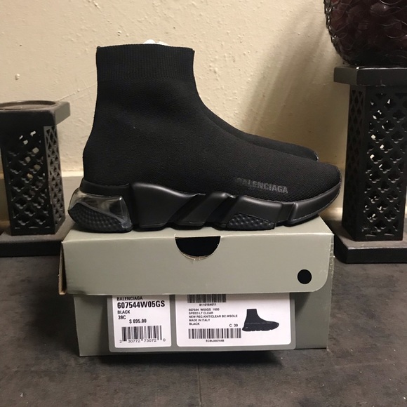 Athletic Shoes Black Balenciaga Sock Sneakers Womens Balenciaga